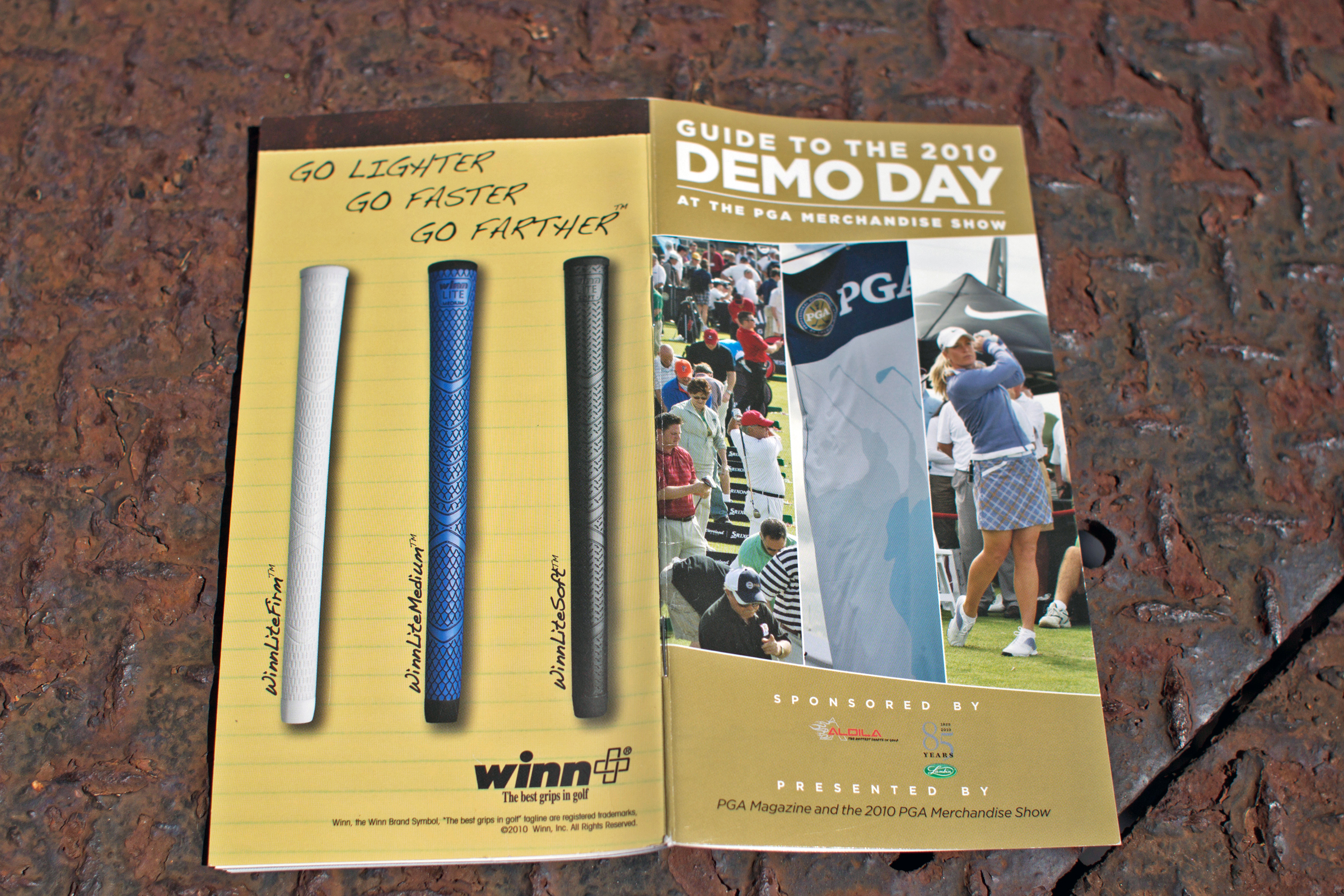 Guide to Demo Day by PGA Magazine, 2010 PGA Merchandise Show.