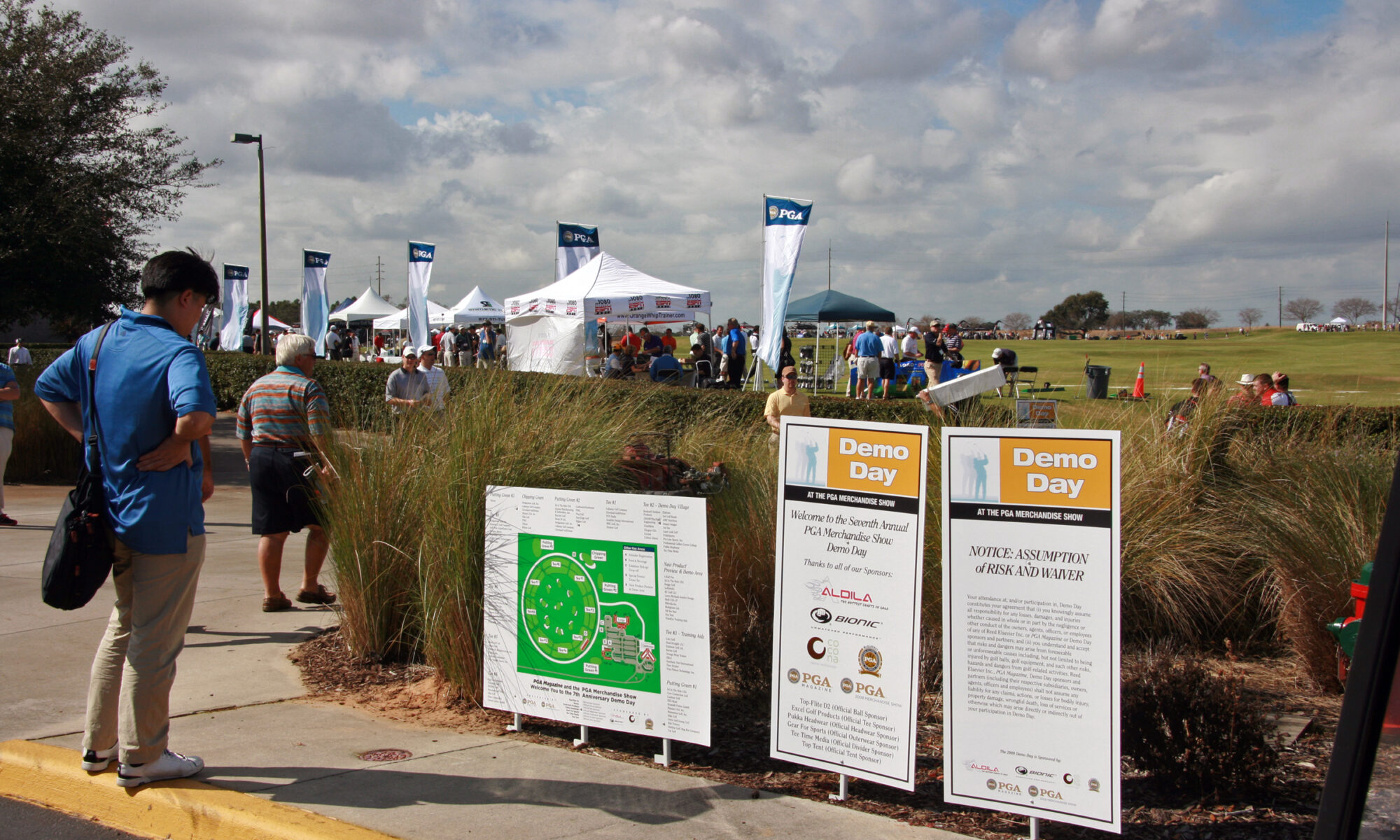 Demo Day at the PGA Merchandise Show, 2009.