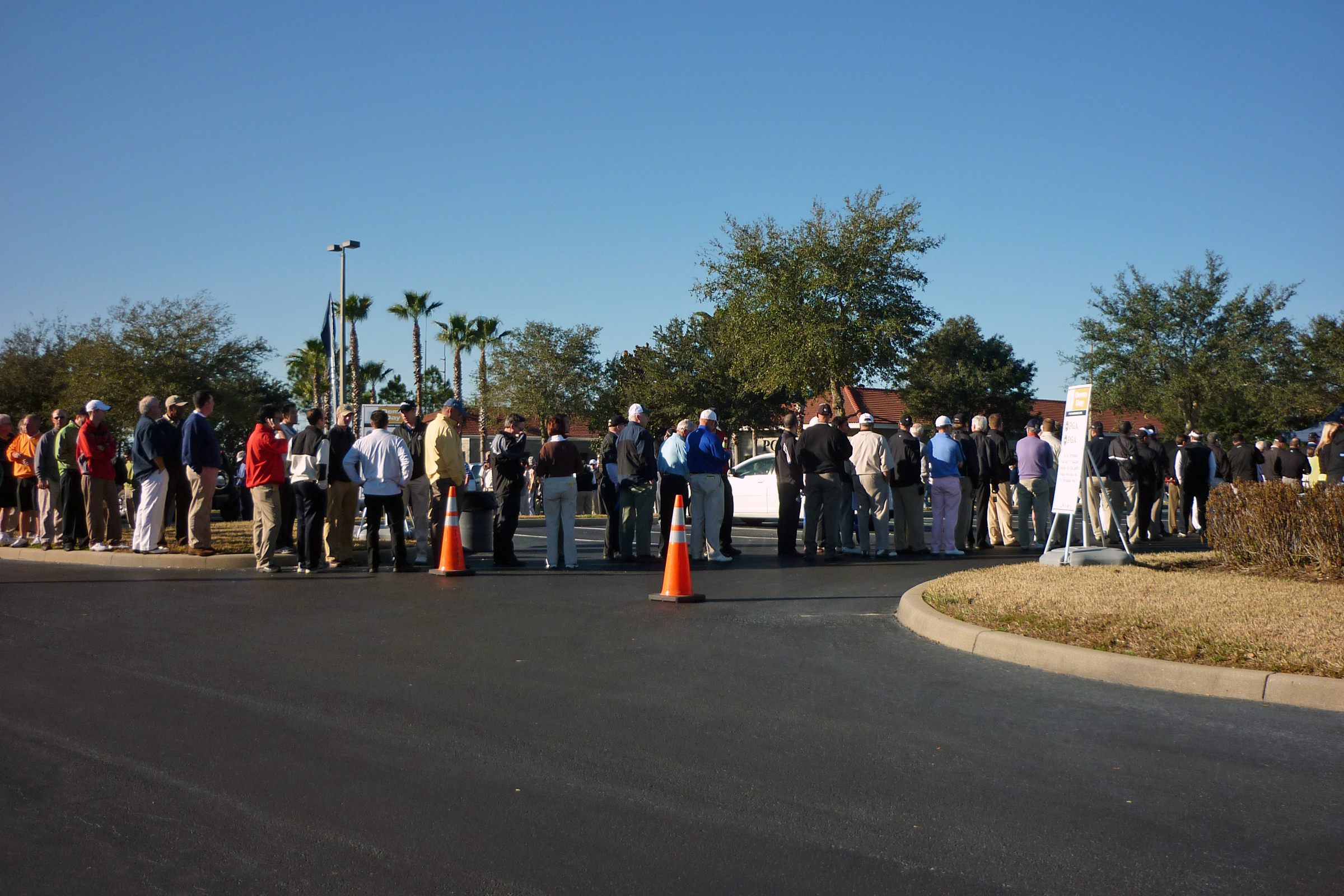 Demo Day at the PGA Merchandise Show, 2010.