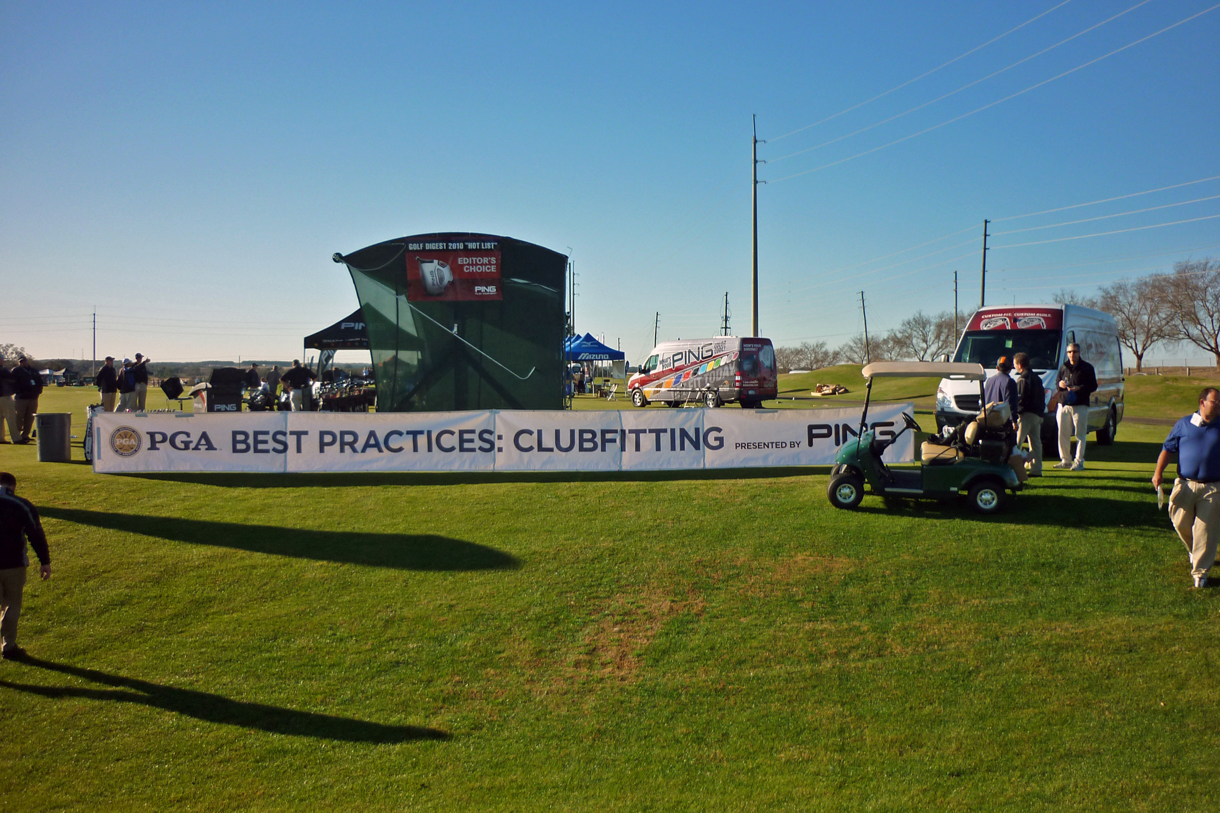 Demo Day at the PGA Merchandise Show, 2010.