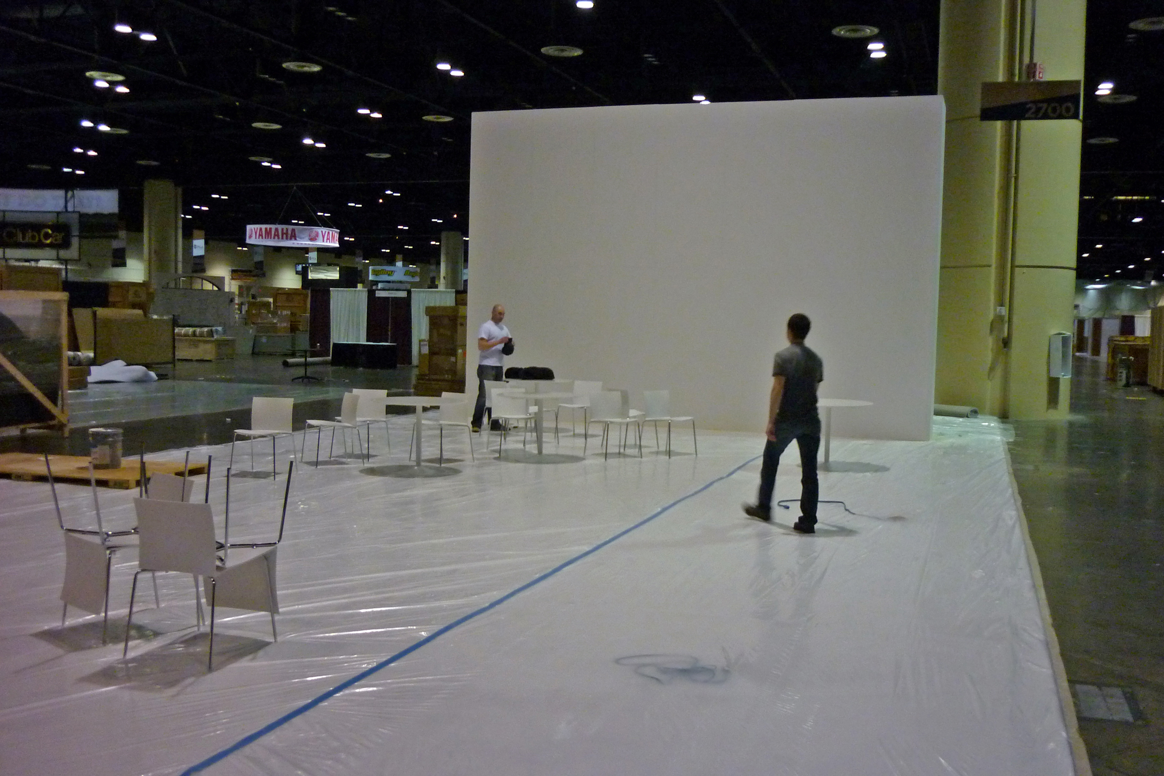 Floor of the PGA Merchandise Show, 2010.