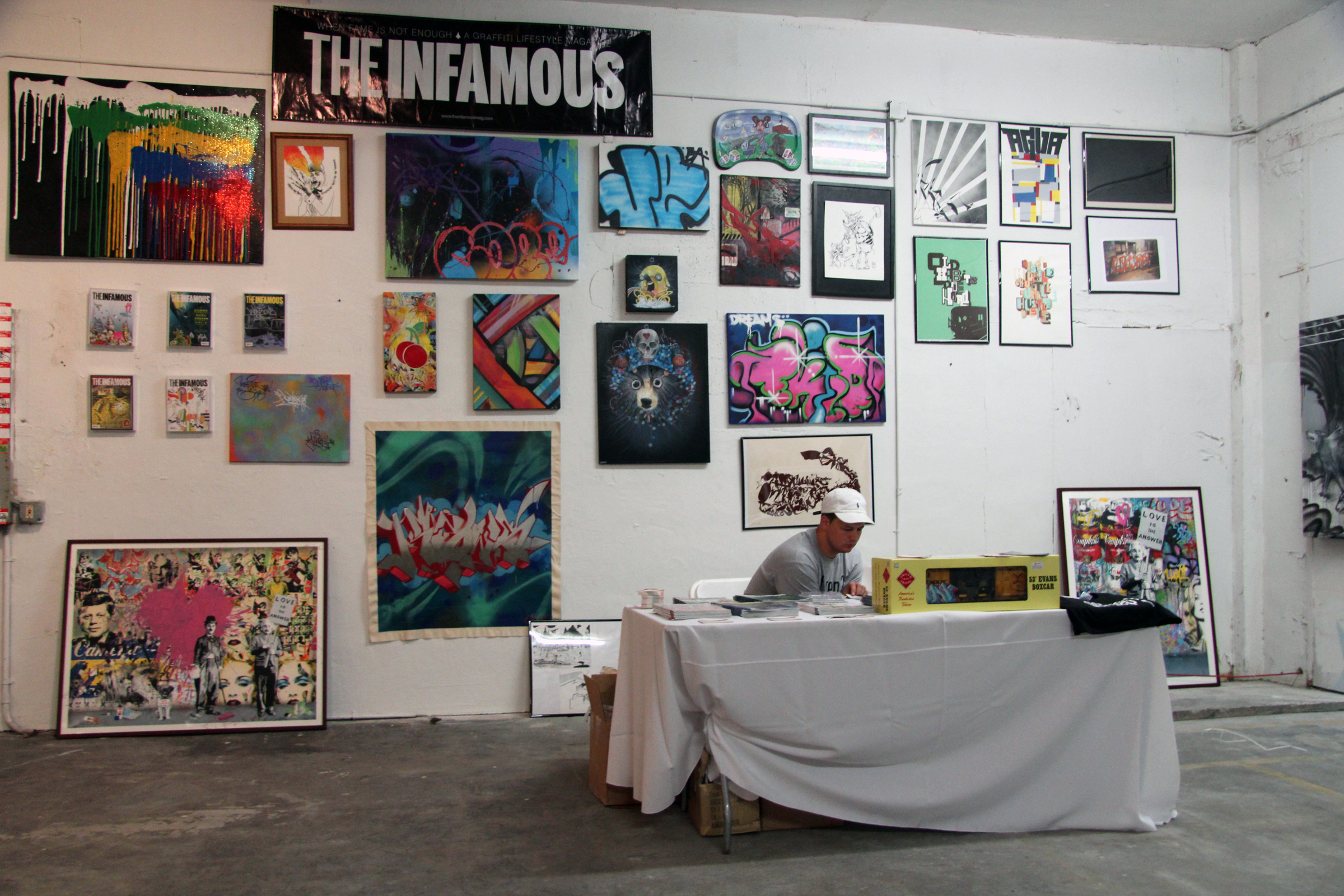 Photo from Art Basel, Wynwood, Miami, 2011.