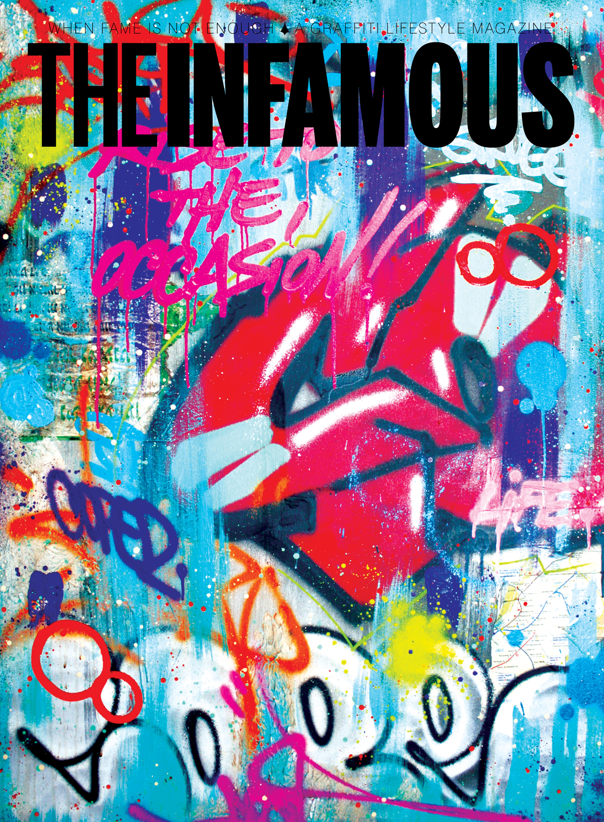 Cover of Issue 6 of The Infamous magazine, 2011. Illustration by Cope.