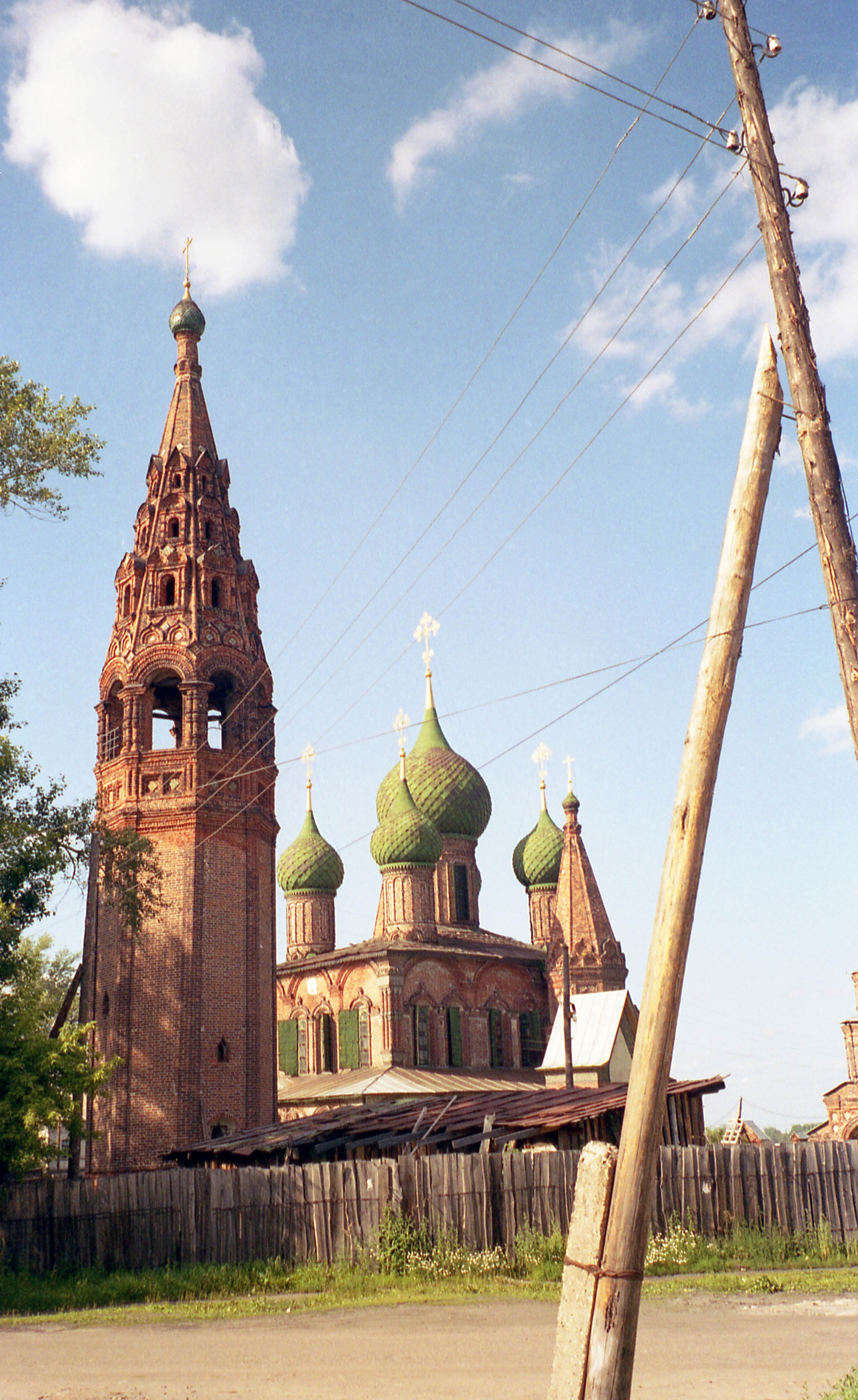 Church of St. John Chrysostom, Yaroslavl, Russia, 2003.